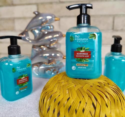 Image 4 of Naulakha Naturals Combo pack of Handwash 250 g (Pack of 3) (Ocean Breeze, Himalyan Rose, Aloe Neem)