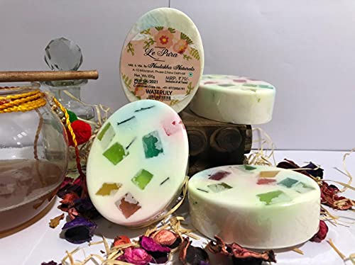Image 1 of Pack of 1 for the product Le Pura Water Lily Handmade Soap – Gentle, Hydrating & Naturally Fragrant Cleanse-100g (Water Lily)