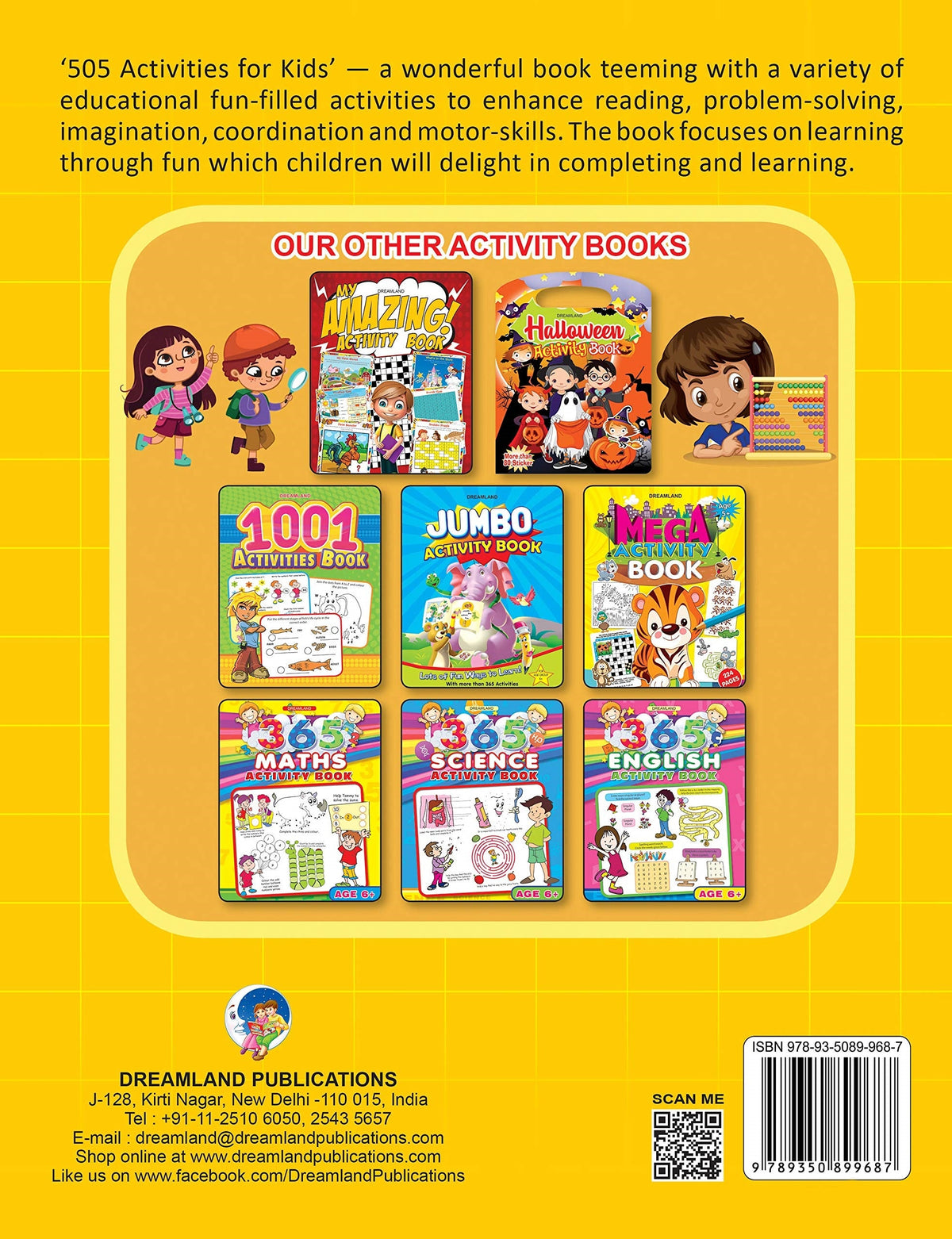 Image 2 of Dreamland 505 Activities for Kids