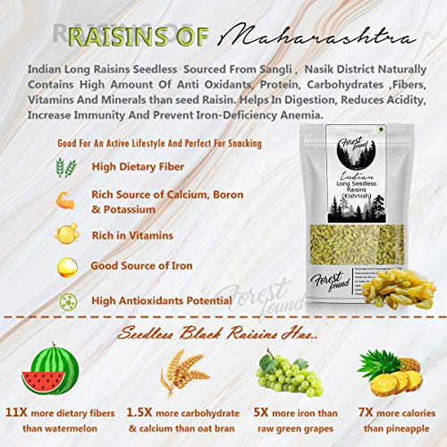 Image 7 of Forest Found Seedless Green Raisins 400g