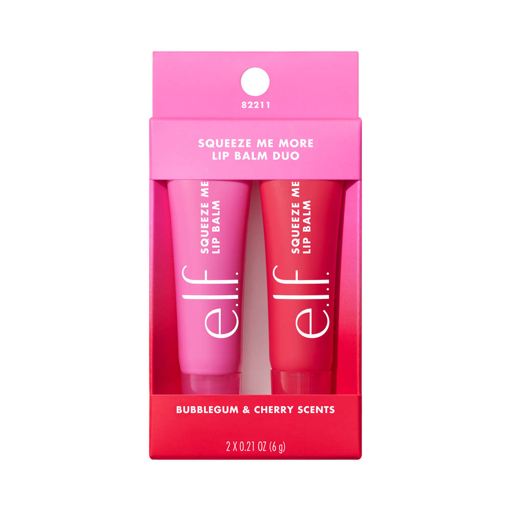 Image 8 of e.l.f. Cosmetics Squeeze Me Lip Balm Duo Kit - Cherry & Bubblegum