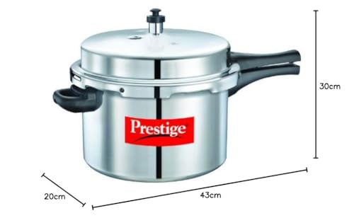 Image 3 of Prestige 8.5 Litre Aluminium Popular Outerlid Pressure Cooker
