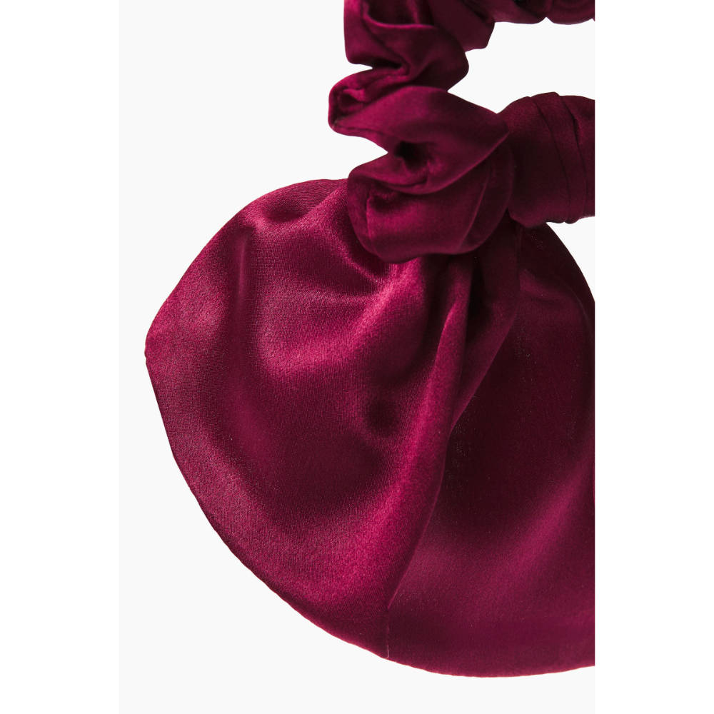 Image 2 of H&M Elastic Silk-Bow Scrunchie