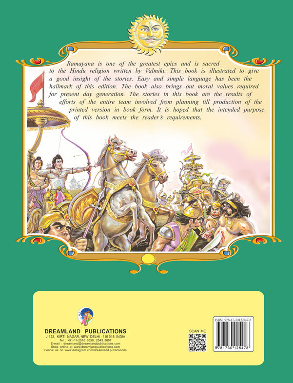 Image 8 of Dreamland Publications Valmiki's Ramayana (English) : Children Religion Book