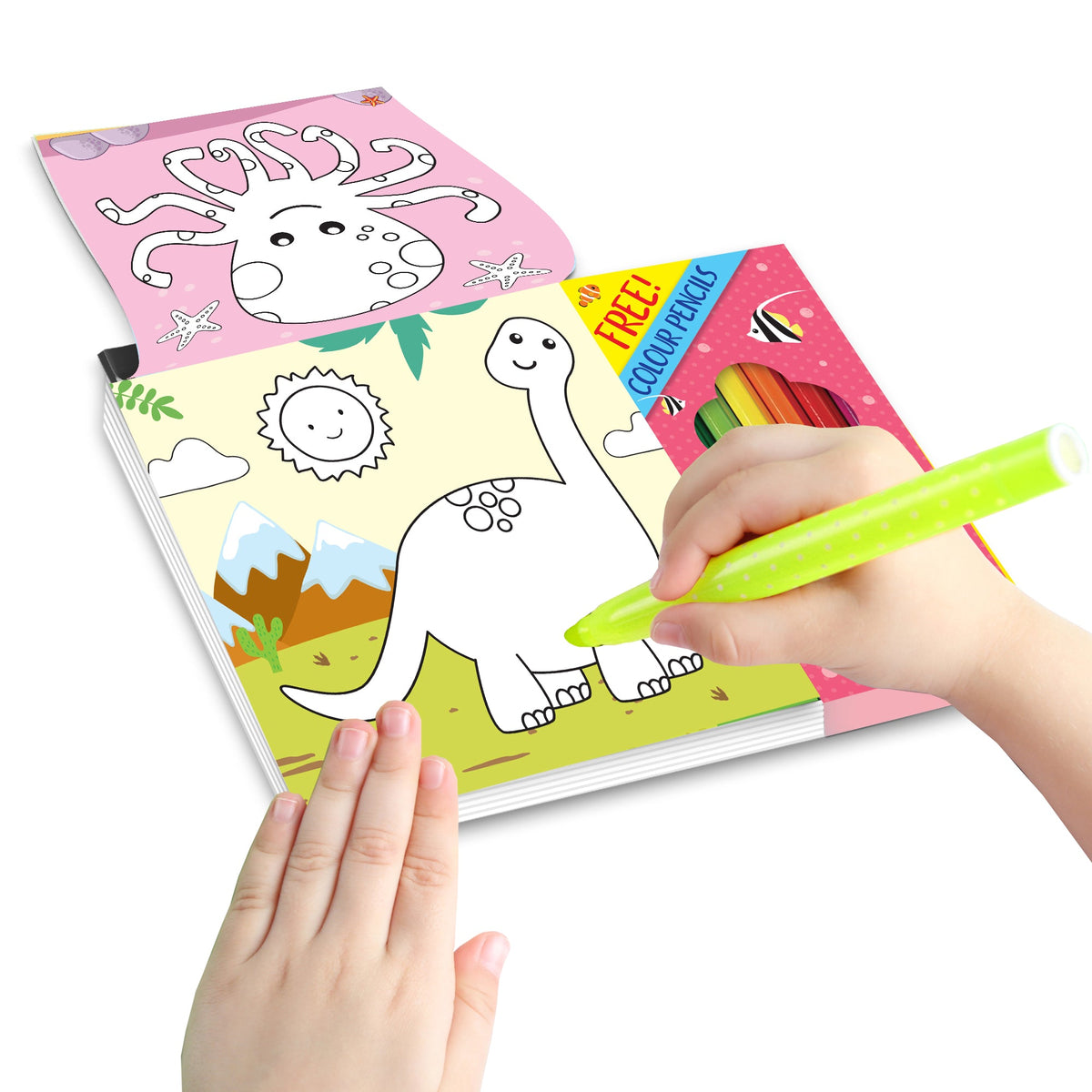 Image 6 of Dreamland Publications Cute Toddlers Colouring Fun Book 4 for Kids