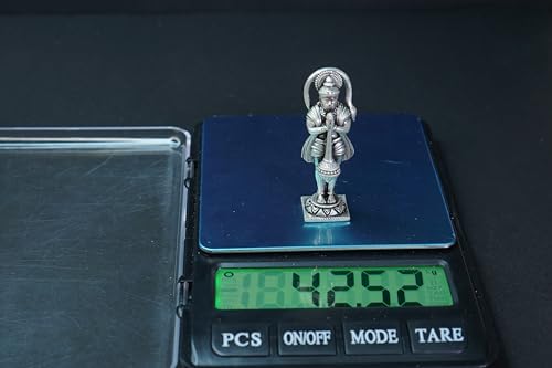 Image 6 of Dista Silvers Antique Bhakt Hanuman 41.52G