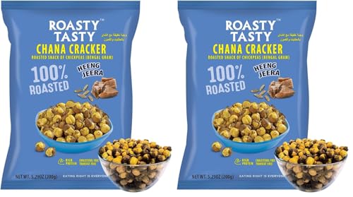 Image 1 of Default Title for the product Roasty Tasty Chana Cracker 200 g (Pack of 4)