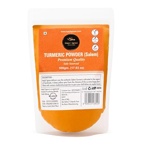 Image 5 of Halyf Spices Turmeric Powder -Haldi Powder 500 g