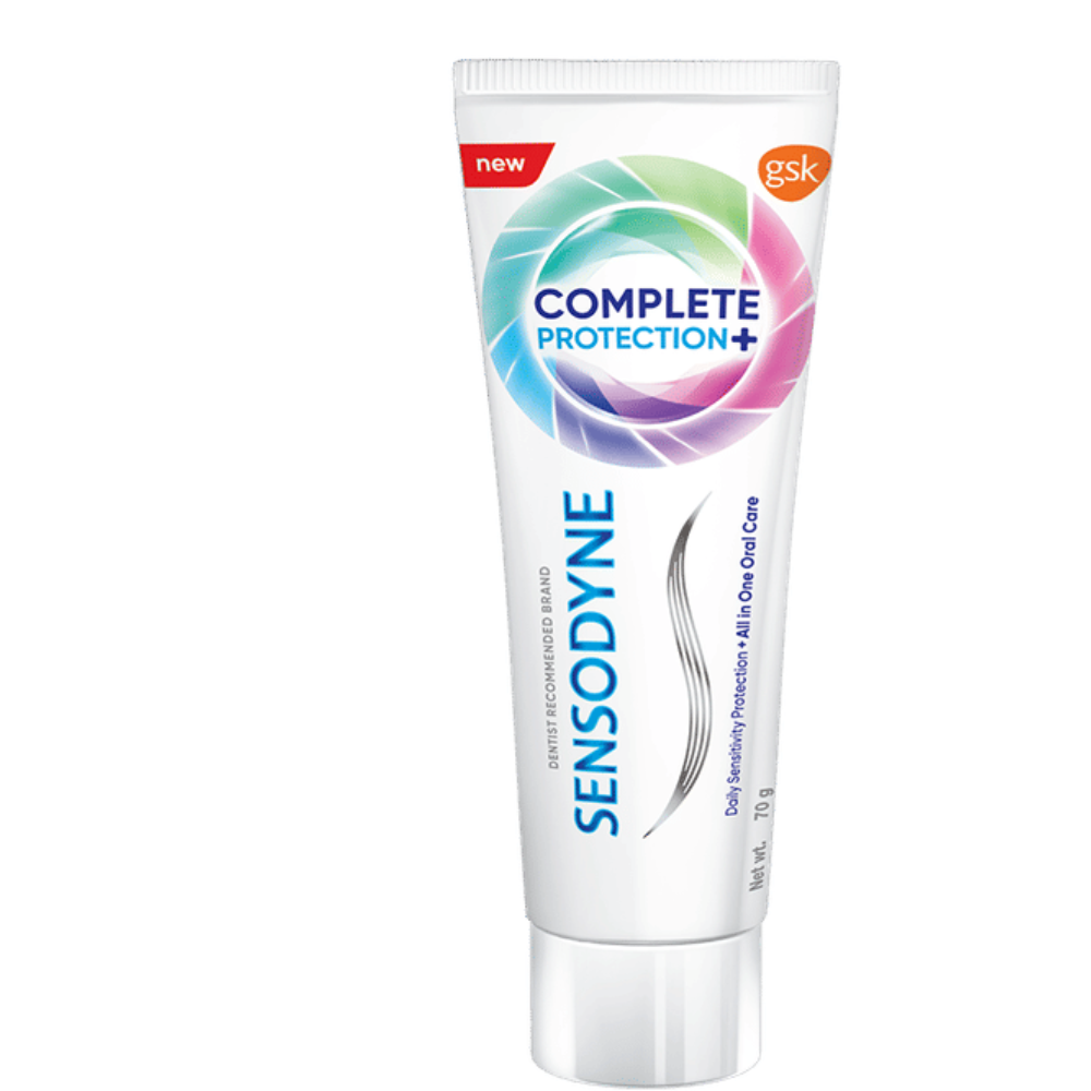 Sensodyne Complete Protection+ Tooth Paste For Sensitivity Protection & All in One Oral Care