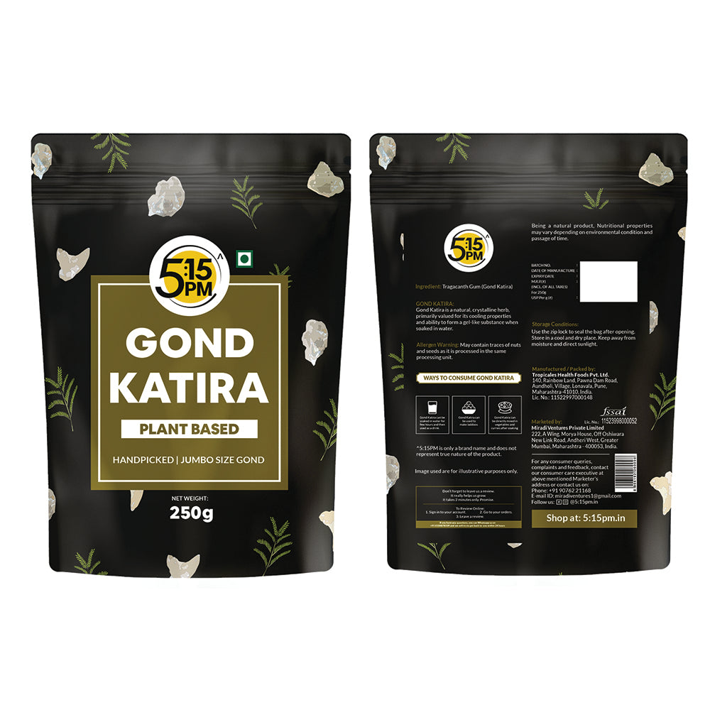 Image 7 of 5:15 PM Gond Katira | 100% Pure & Natural Edible Gum