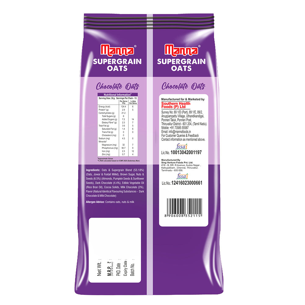 Image 11 of Manna Chocolate Oats