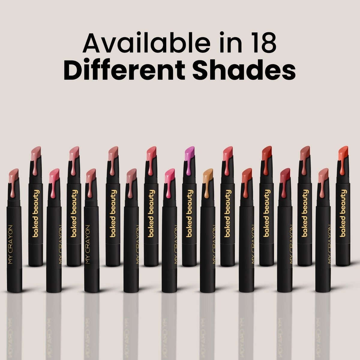 Image 6 of Baked Beauty My Crayon Brownie Bite Matte Lip Cream Lipsticks (Set of 3)