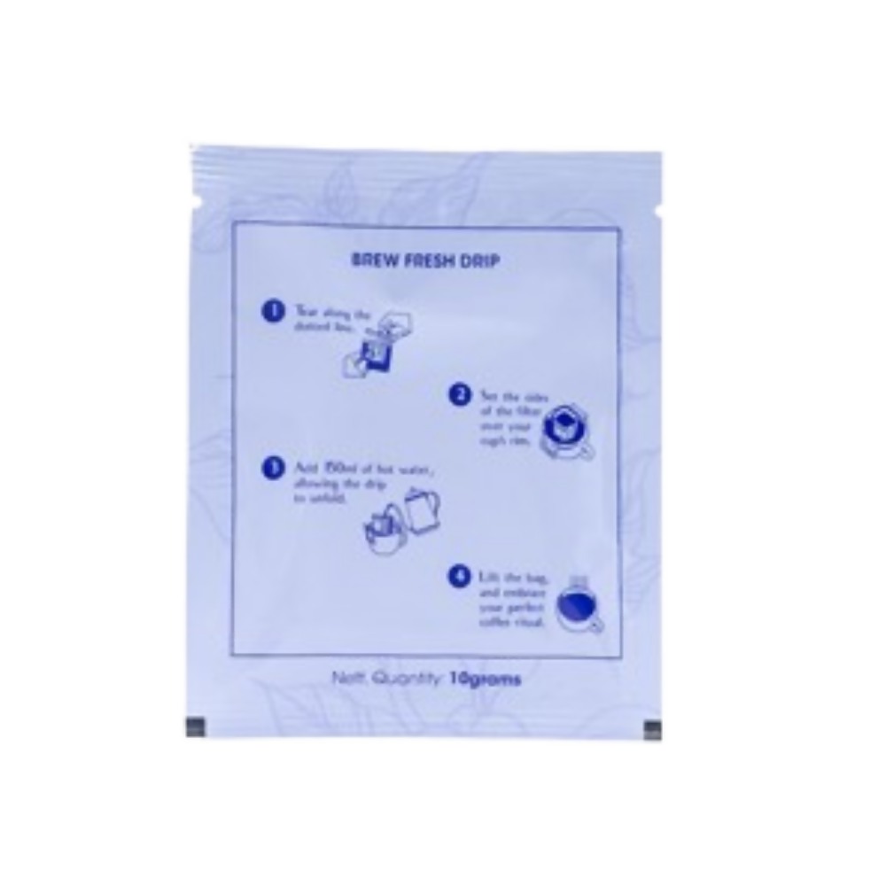 Image 7 of Cothas Swansong Blues Velvet Roast Pour Over Coffee Drip Bags | 70% Arabica 30% Robusta Coffee Powder