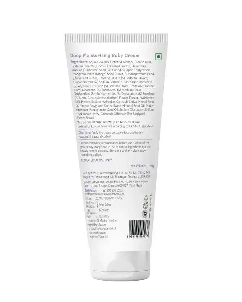 Image 12 of AreoVeda Deep Moisturising Baby Cream
