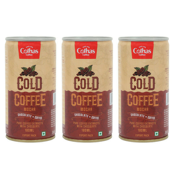 Image 9 of 180 ml / Pack of 3 for the product Cothas Coffee Mocha Cold Coffee