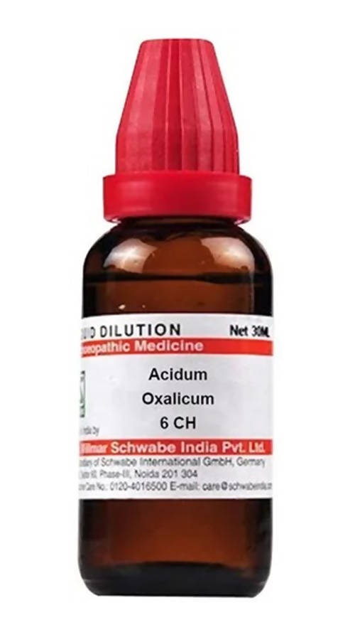Image 5 of 6 CH / 30 ml for the product Dr. Willmar Schwabe India Acidum Oxalicum Dilution