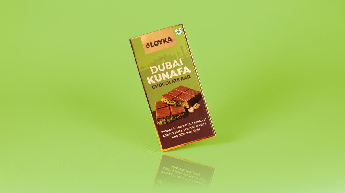 Image 12 of Loyka Dubai Kunafa Chocolate Bar