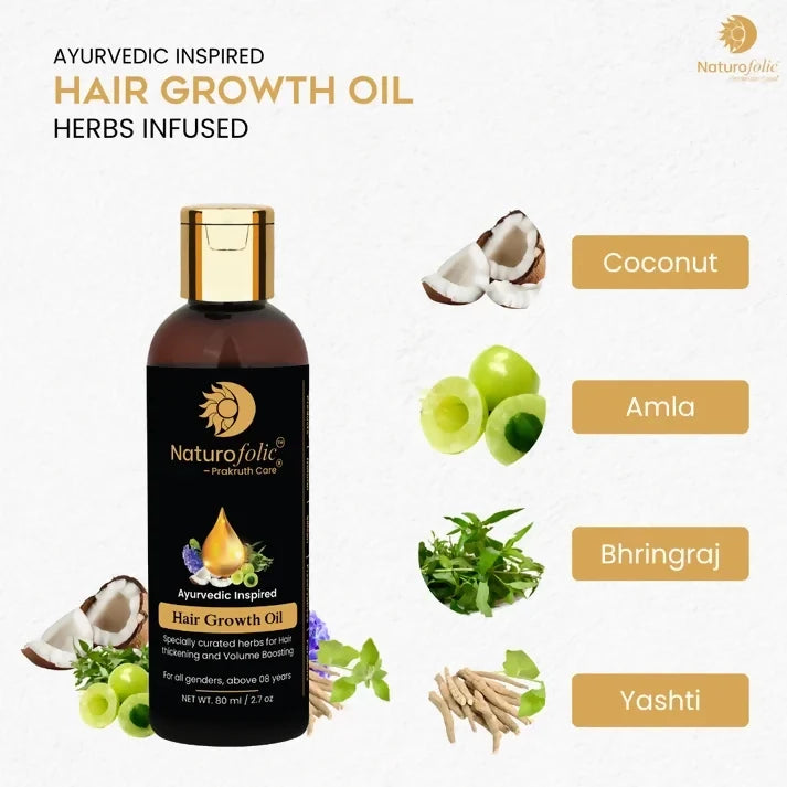 Image 2 of Prakruth Care Ayurvedic Inspired Hair Growth Oil