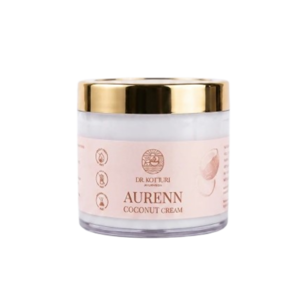 Image 1 of 80 gm / Pack of 1 for the product Dr. Kotturi Ayurveda Aurenn Coconut Cream