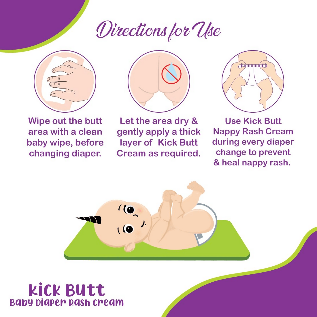 Image 5 of Babiecorn Kick Butt Diaper Rash Cream