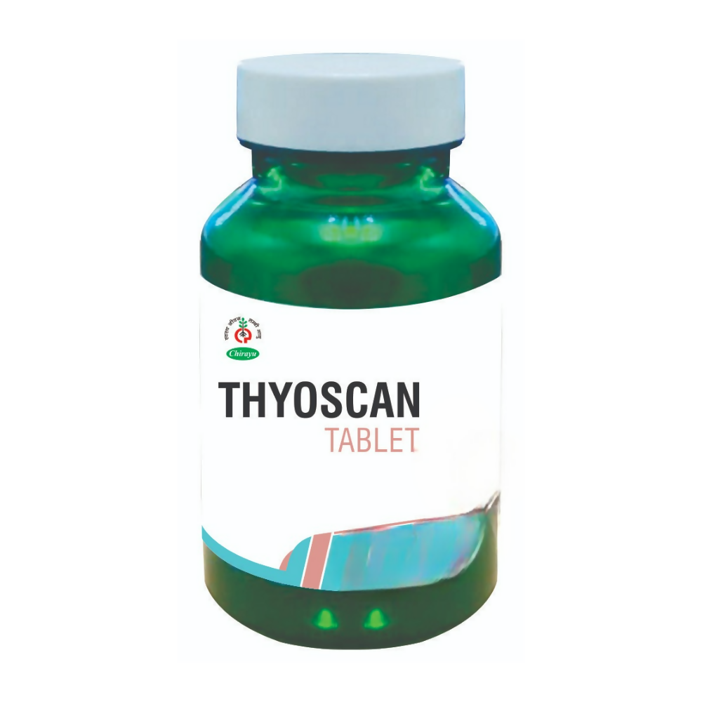 Image 1 of 500 tabs for the product Chirayu Thyoscan Tablets