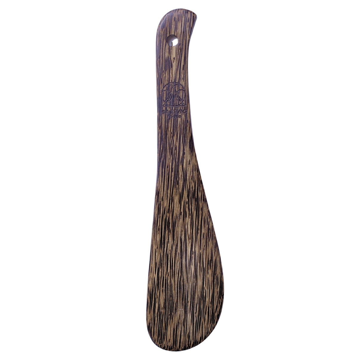 Image 8 of Spatula - Round (10 inch) for the product Sattvic Foods Spatula | Palm Wood