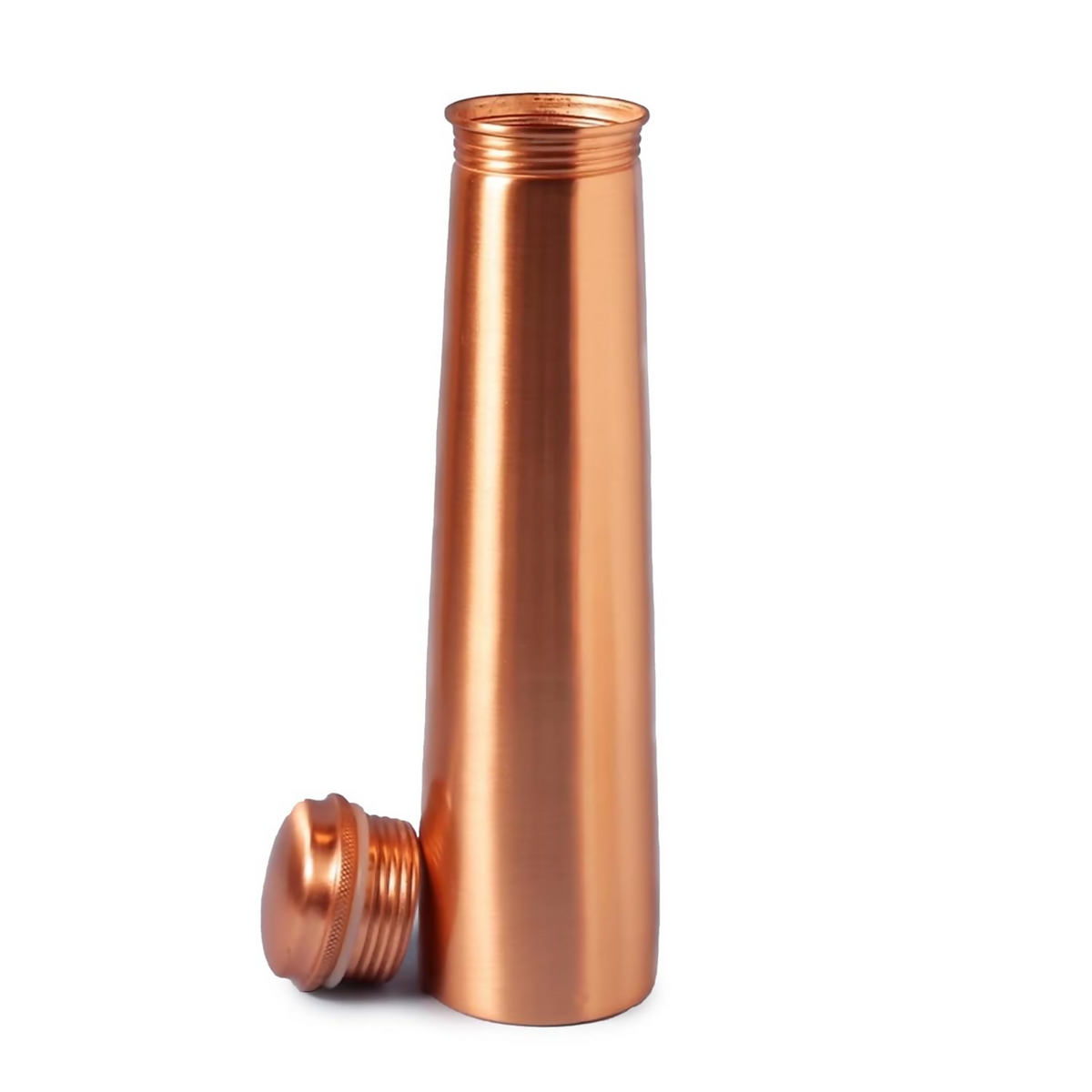 Image 2 of Isha Life Sleek Copper Water Bottle with Sadhguru Quote
