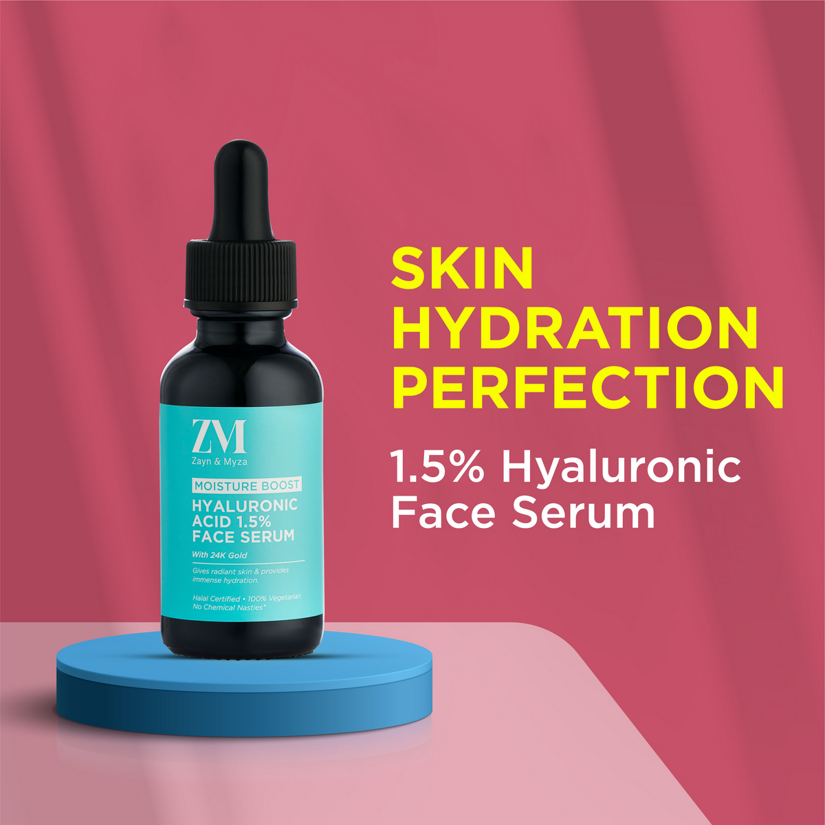 Image 7 of Zayn & Myza Hyaluronic Acid 1.5% & 24K Gold Face Serum