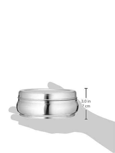 Image 5 of neelam Stainless Steel Puri Belly Dabbas Canisters 775 ml
