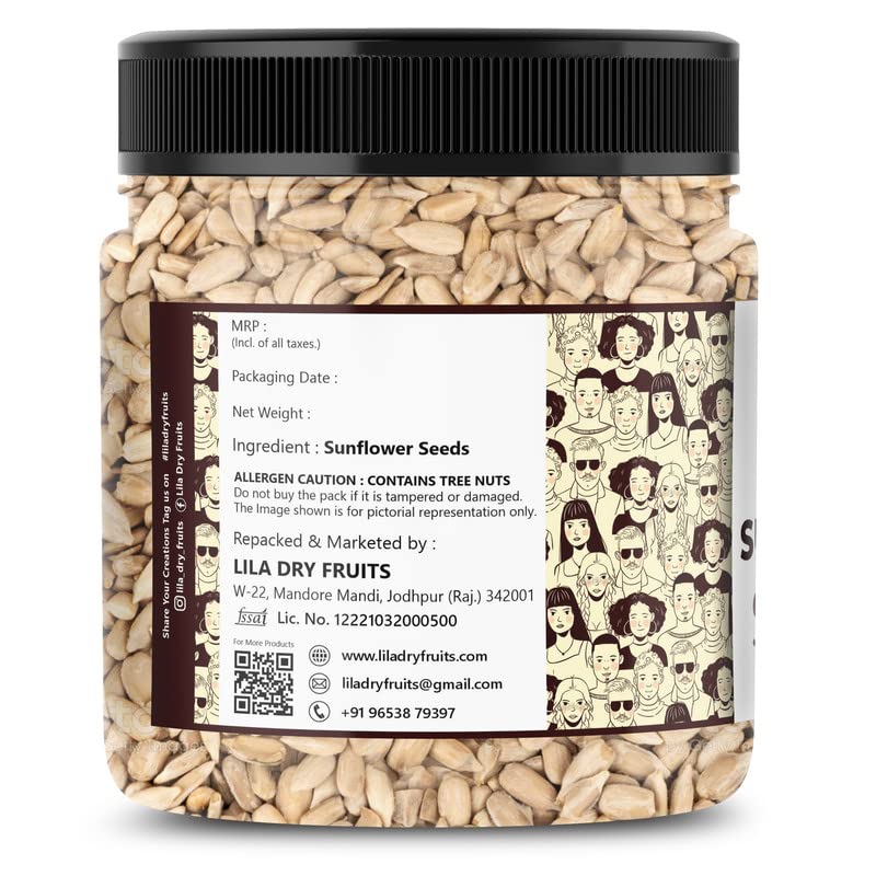 Image 11 of LILA DRY FRUITS Premium Raw Sunflower Seeds
