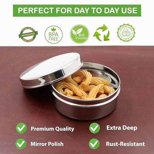 Image 7 of Spillbox Stainless Steel Snack Box 115g