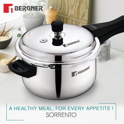 Image 7 of BERGNER Sorrento Stainless Steel Pressure Cooker 5 Litres