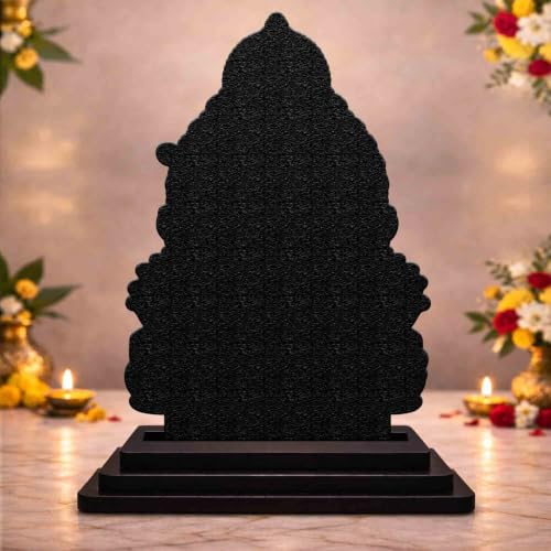 Image 2 of Annapurna MATA Wooden MDF Printed Idol with Stand, 4 x 5 Inch, Pooja Room Decor, Home Temple Mandir Decoration, Religious Gift