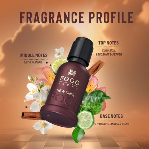 Image 4 of Fogg Scent New King EDP Premium unisex Perfume, Long Lasting Eau Da Parfum