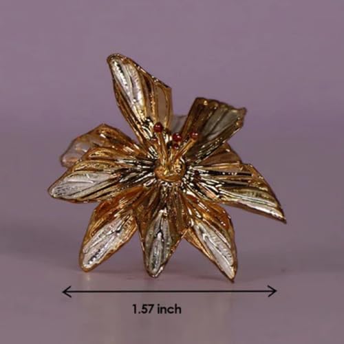 Image 6 of Dista Silvers Gold Coated Flowers, 8 Grams, 1 PCS
