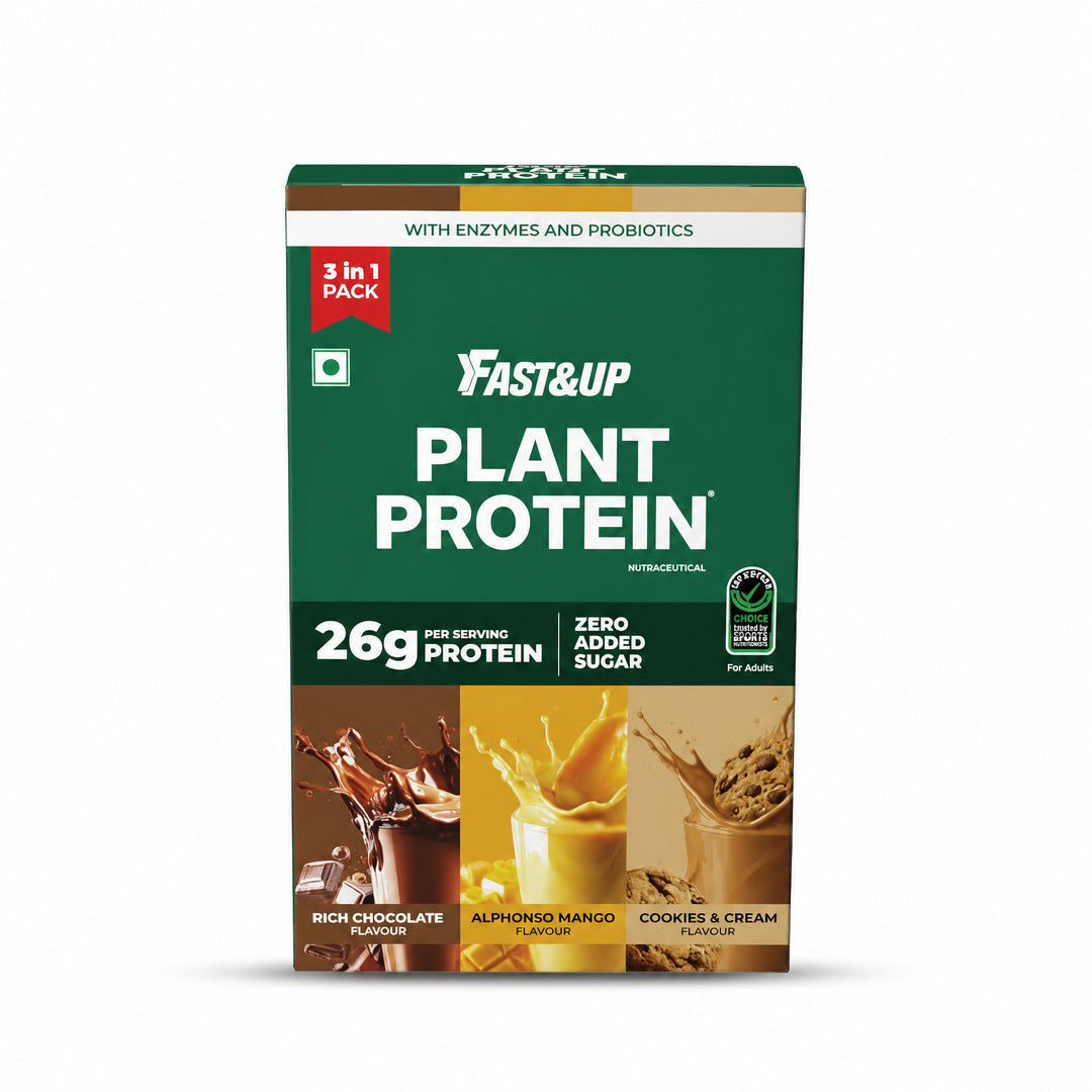 Image 1 of Fast&Up Plant Protein 3 In 1 Pack