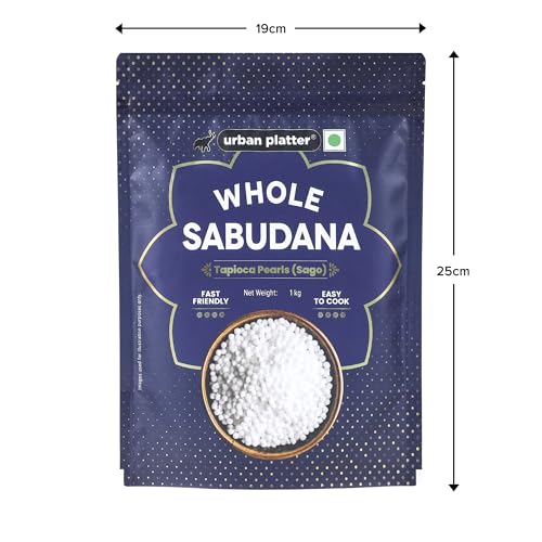 Image 6 of Urban Platter Tapioca Pearls Sabudana Sago, 1000 g