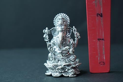Image 6 of Dista Silvers Antique Lotus Ganesh 140g