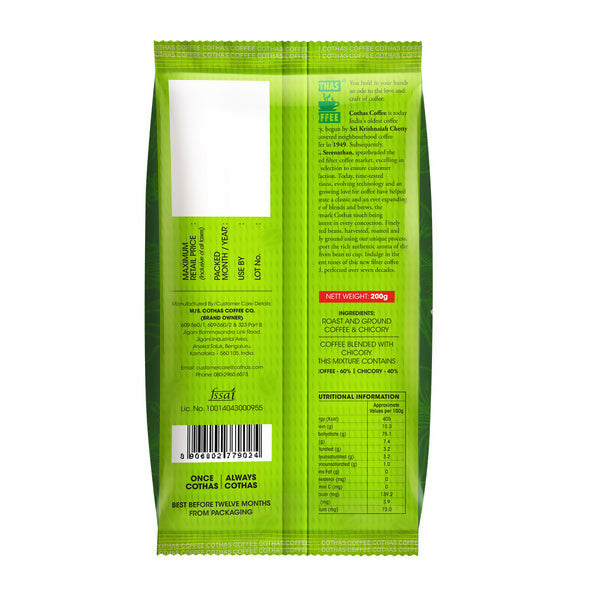 Image 2 of Cothas Coffee – Cotha Blend Filter Coffee Powder
