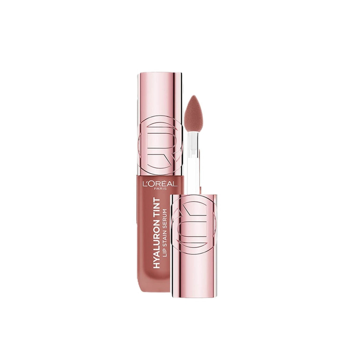 Image 12 of L'Oreal Paris Hyaluron Tint Lip Stain Serum Weightless Color - 485 Nude Espresso