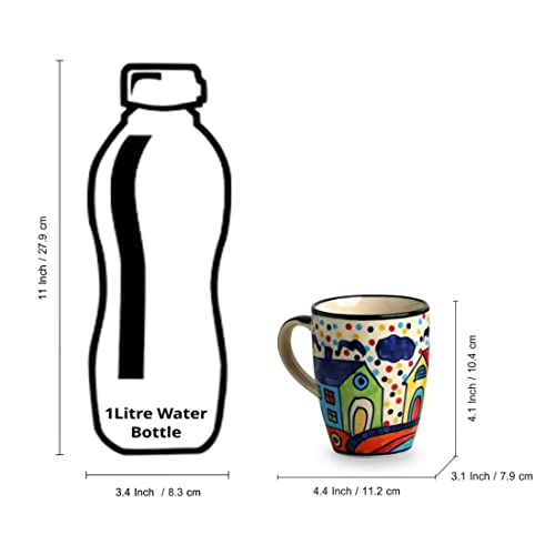 Image 6 of ExclusiveLane Ceramic Coffee Mugs Set of 6 270 ML