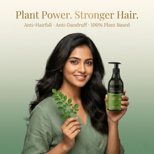 Image 4 of Naulakha Naturals Moringa and Green Tea Hair Conditioner | All Hair Type | No Paraben & Sulphate | chemical Free | Natural Ingredients