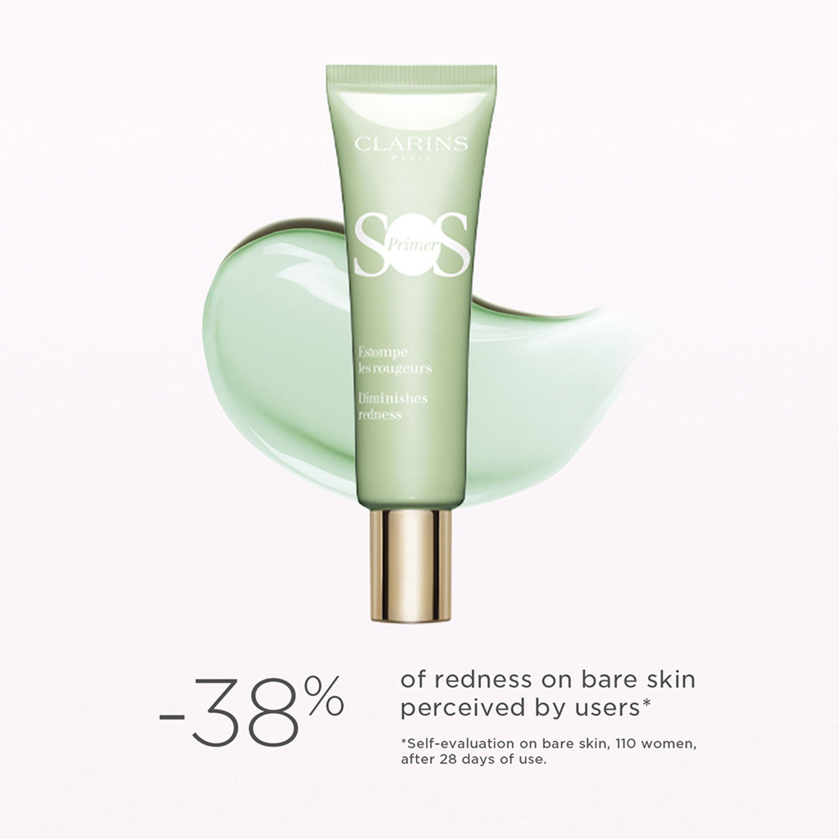 Image 7 of Clarins SOS Color Correcting Face Primer - 01 Water Pink