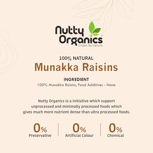 Image 7 of NUTTY ORGANICS Munaka Raisins 250 Gm