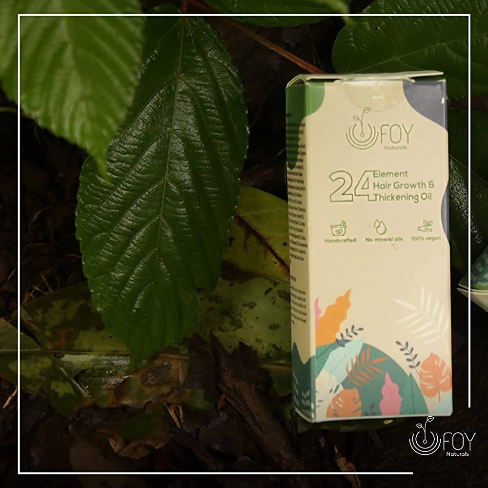 Image 5 of FOY Naturals 24 Element Hair Growth & Thickening Hair Oil