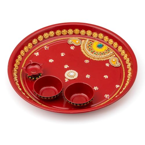 Image 17 of JH Gallery Pooja Thali Set