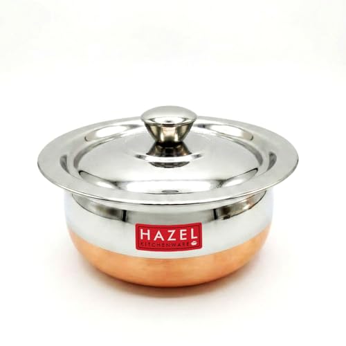 Image 7 of HAZEL Copper Bottom Handi Small 850 ml with Lid