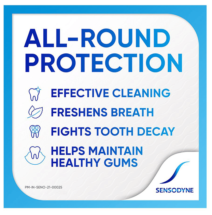 Sensodyne Fresh Gel Sensitive for Healthy Gums & Strong Teeth, Daily Protection Toothpaste