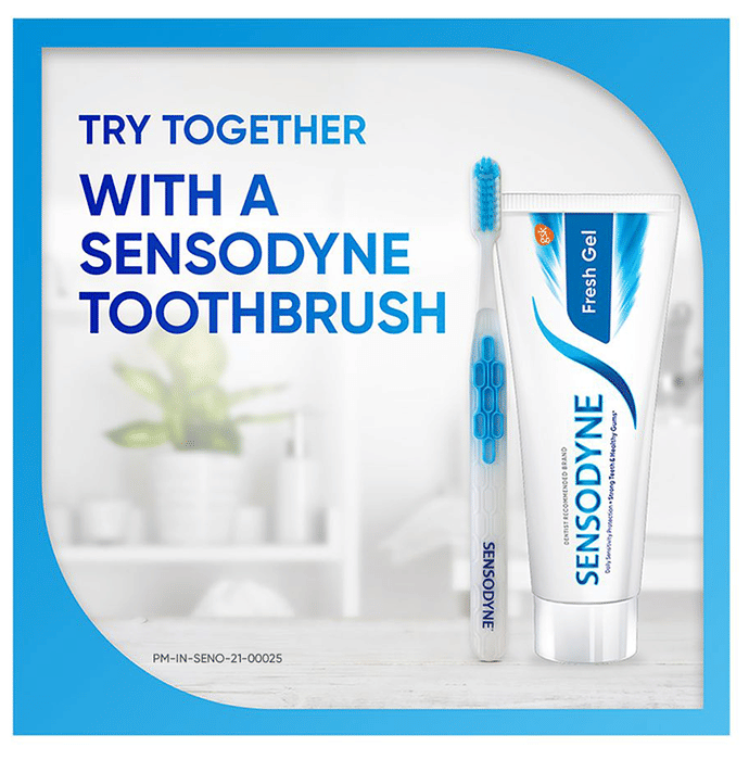 Sensodyne Fresh Gel Sensitive for Healthy Gums & Strong Teeth, Daily Protection Toothpaste