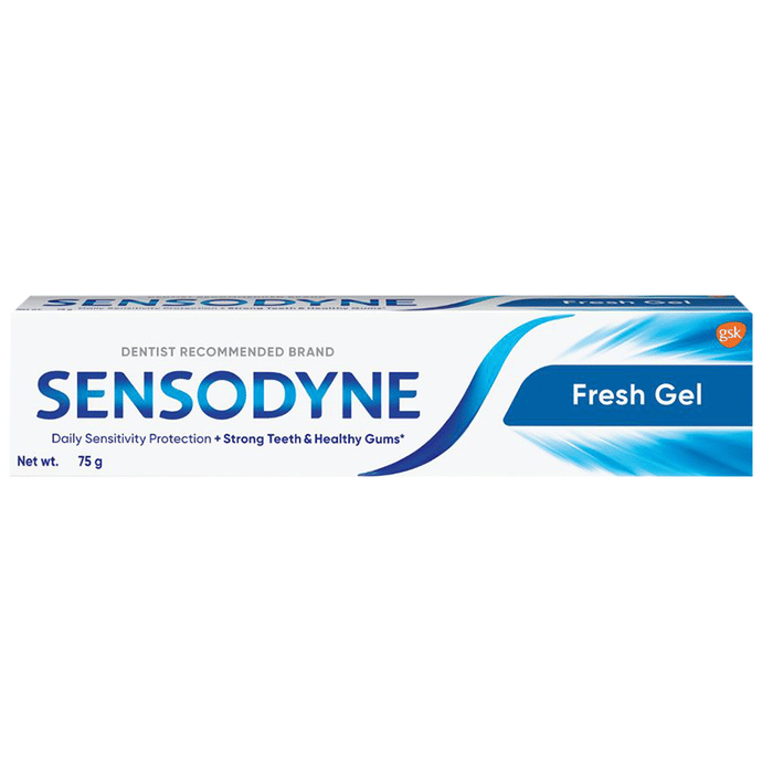 Sensodyne Fresh Gel Sensitive for Healthy Gums & Strong Teeth, Daily Protection Toothpaste